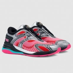 Women's Ultrapace R Pink Knit Fabric