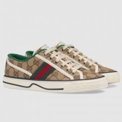 Women's Tennis 1977 GG Canvas Low Sneakers