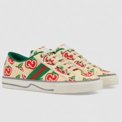 Women's Tennis 1977 Apple Print Sneakers