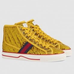 Women's Tennis 1977 High Gold Sequin
