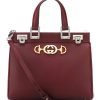 Zumi Small leather tote Red P00378196