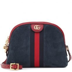 Ophidia suede shoulder Blue P00345349
