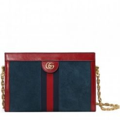 Ophidia Small Suede Chain Shoulder NMV3YAX