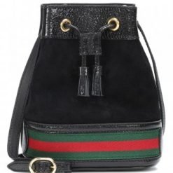 Ophidia leather bucket Black P00368592