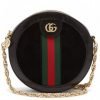 Ophidia leather and suede cross-body 1247433