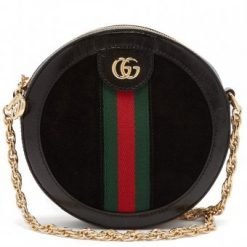 Ophidia leather and suede cross-body 1247433