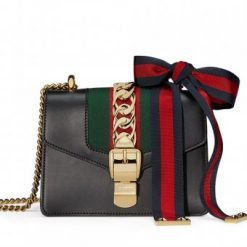 Sylvie Leather Mini Chain Shoulder