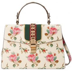 Sylvie Medium Floral Leather NMV3PL3