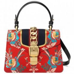 Sylvie Mini Brocade Top-Handle NMV3FF3