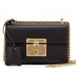 Padlock Leather Small Shoulder NMV2ZD9