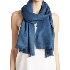 GG Pattern Scarf Blue N408705032287