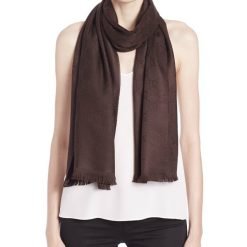 GG Pattern Scarf Coffee N4087050322873
