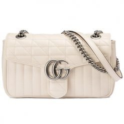 GG Marmont Small 443497 White