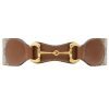 Gucci GG canvas horsebit belt
